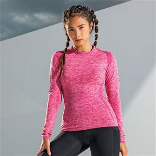 Women's TriDri® seamless '3D fit' multi-sport performance long sleeve top