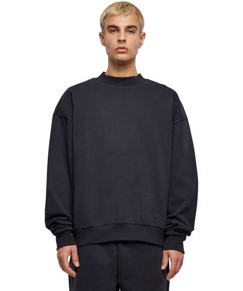 Ultra-heavy cotton crew neck