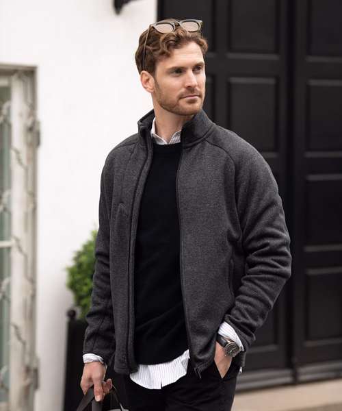 Montana – knitted fleece jacket