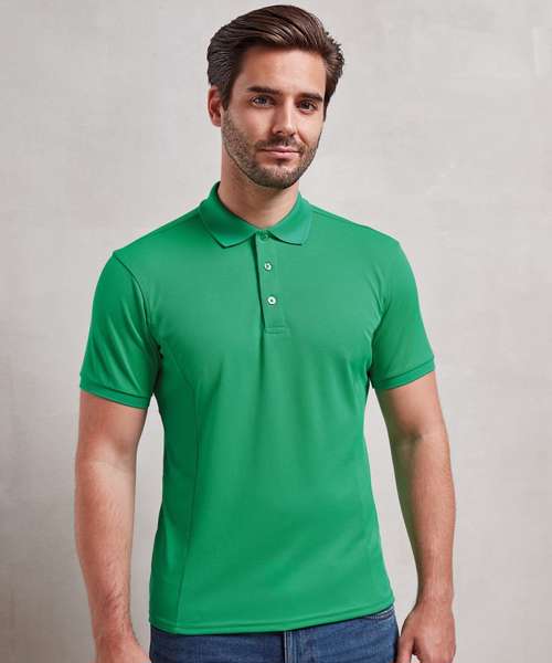 Coolchecker® plus piqué polo