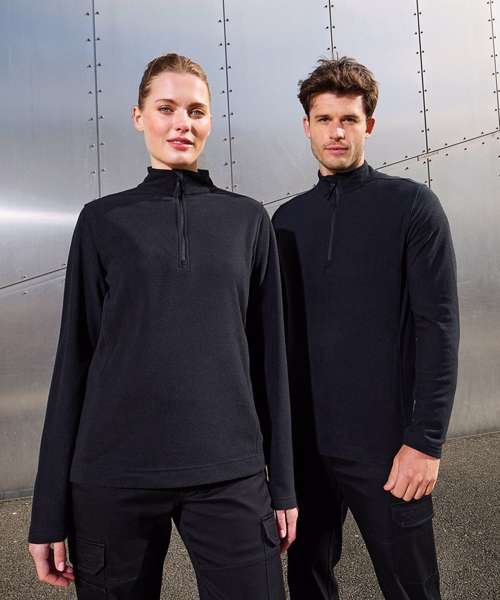 Unisex ‘Recyclight’ 1/4 zip microfleece