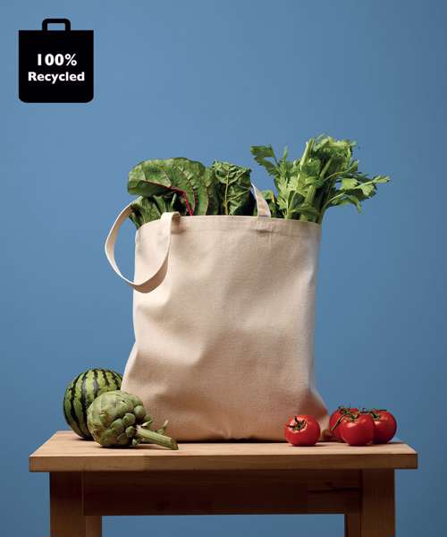 Recycled premium canvas shopper
