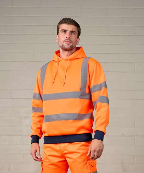 High visibility hoodie